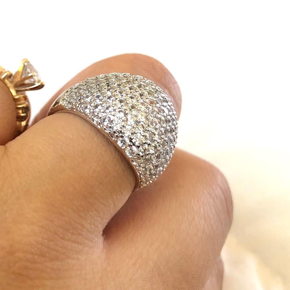 BUBBLE DIAMOND RING - Picture 3 of 10